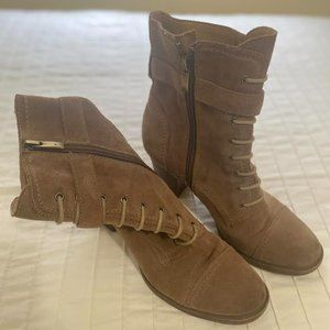 Suede Boots - Size 8